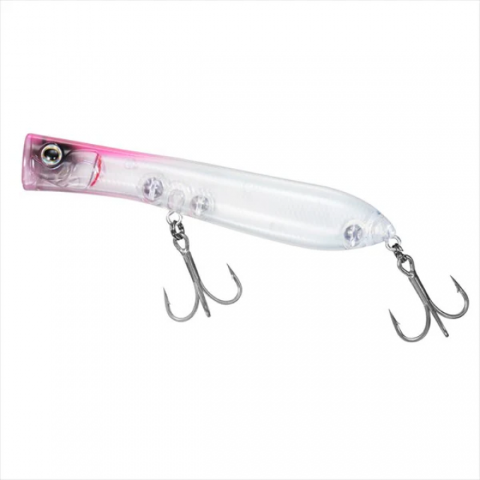 Воблер DIAWA SALTY POP 110F PINK HEAD CLEAR 07468029 Воблер DIAWA SALTY POP 110F PINK HEAD CLEAR 07468029